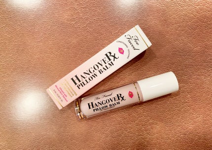 ~トゥー フェイスド ハングオーバー~ ピロー バーム リップ トリートメント/Too Faced/リップ美容液を使ったクチコミ(1枚目)