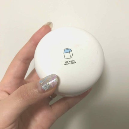 WHITE MILK CREAM/3CE/フェイスクリームを使ったクチコミ(1枚目)