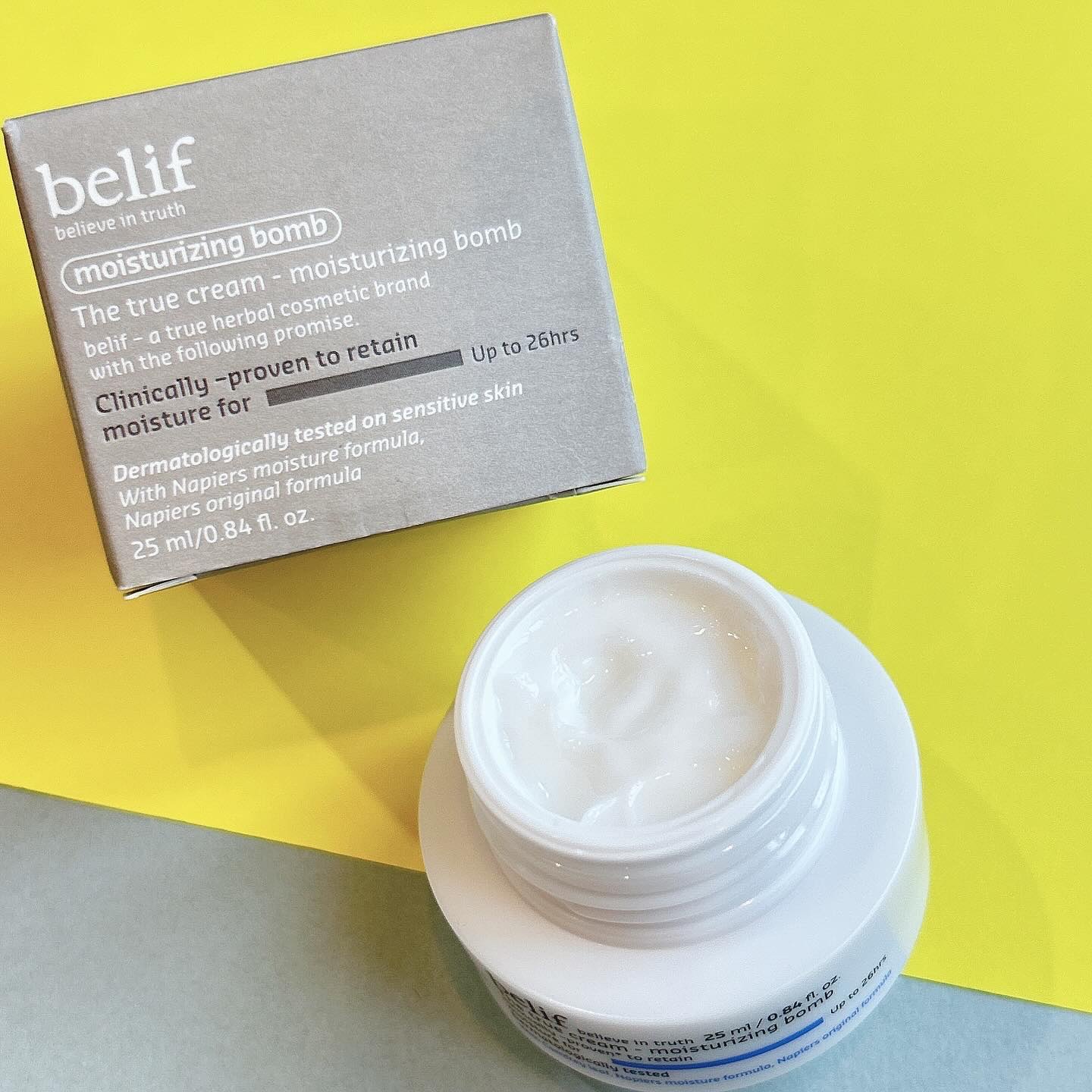 ザトゥルークリームモイスチャライジングバーム/belif/フェイスクリームを使ったクチコミ（2枚目）