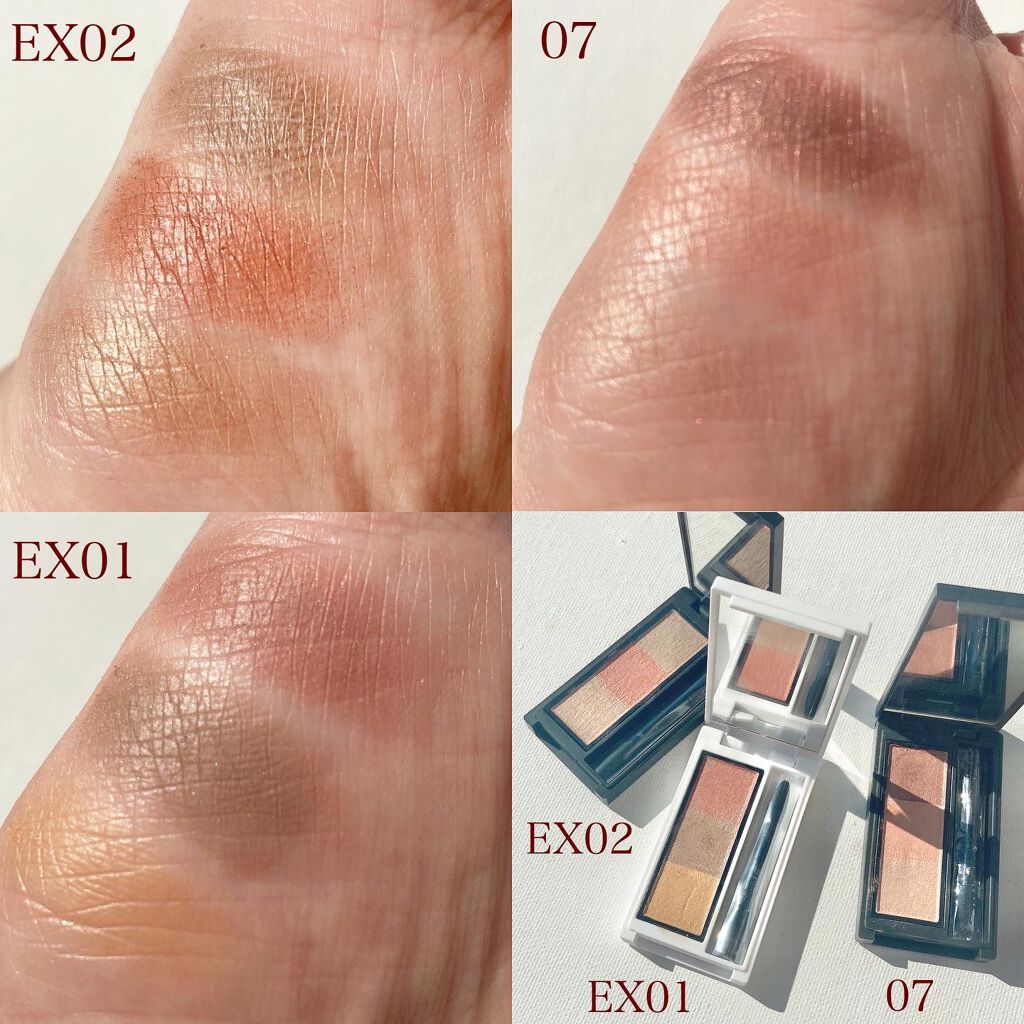 セルヴォーク インディケイトアイブロウパウダー EX01 クリムゾンブラウン/Celvoke/パウダーアイブロウを使ったクチコミ（2枚目）