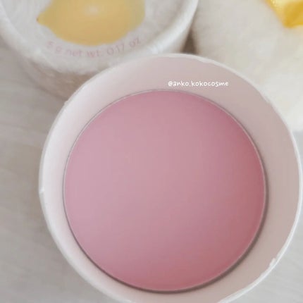 パステルクッションブラッシャー/THE FACE SHOP/パウダーチークを使ったクチコミ(5枚目)