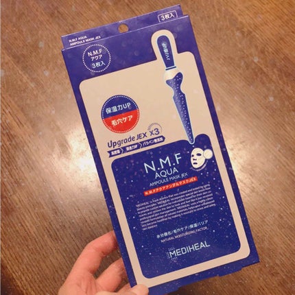 N.M.FアクアアンプルマスクJEX/MEDIHEAL/シートマスク・パックを使ったクチコミ(1枚目)