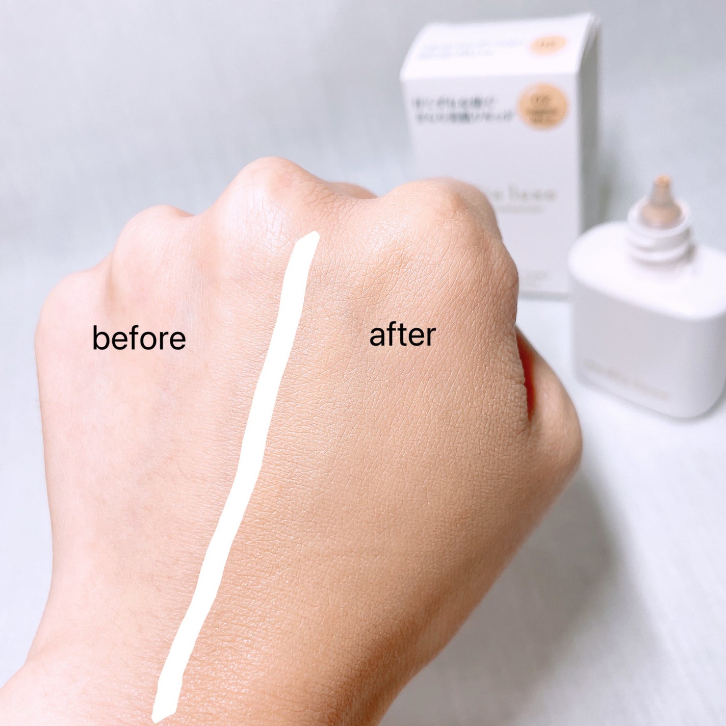 リキッドファンデーション/media luxe/リキッドファンデーションを使ったクチコミ(5枚目)