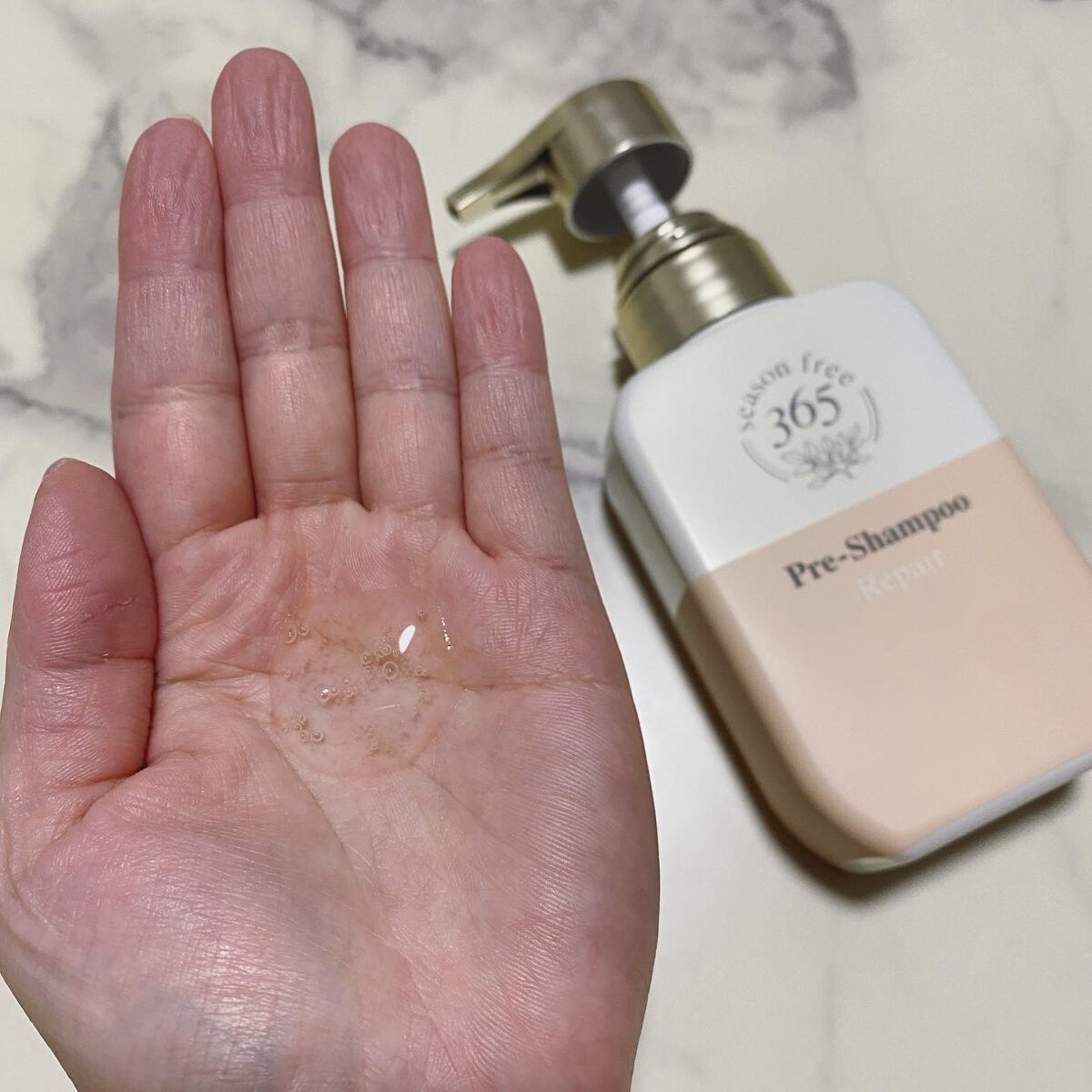 リペア プレシャンプー/season free 365/市販シャンプーを使ったクチコミ（2枚目）