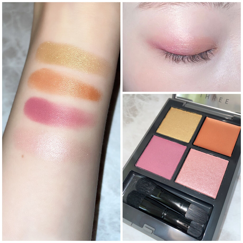 ディメンショナルビジョンアイパレット/THREE/アイシャドウパレットを使ったクチコミ（3枚目）