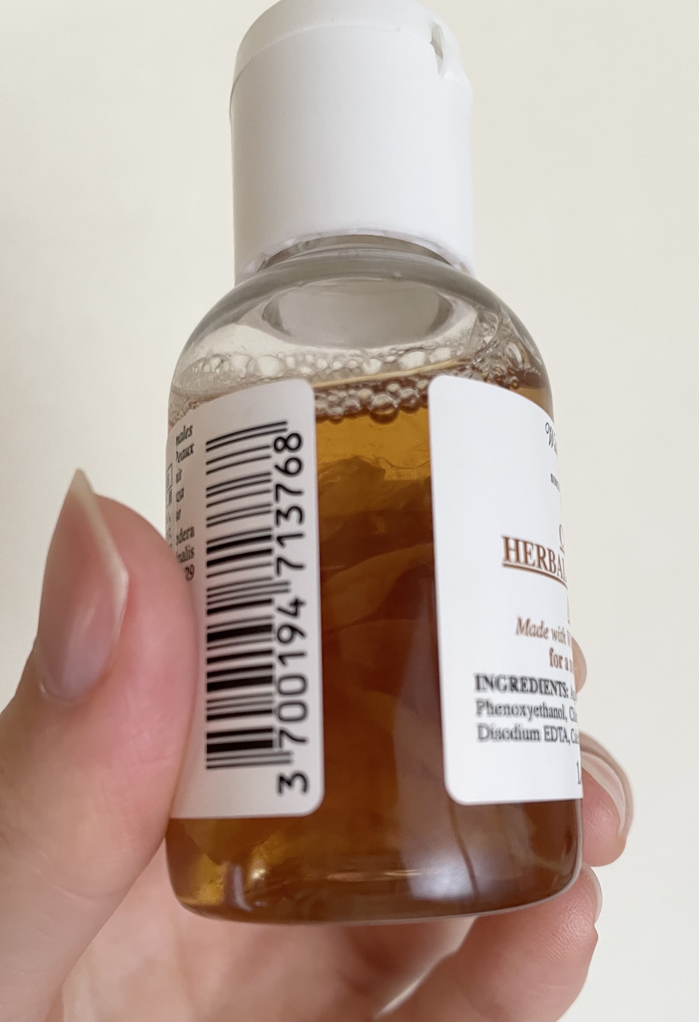 キールズ ハーバル トナー CL アルコールフリー/Kiehl's/化粧水を使ったクチコミ（2枚目）