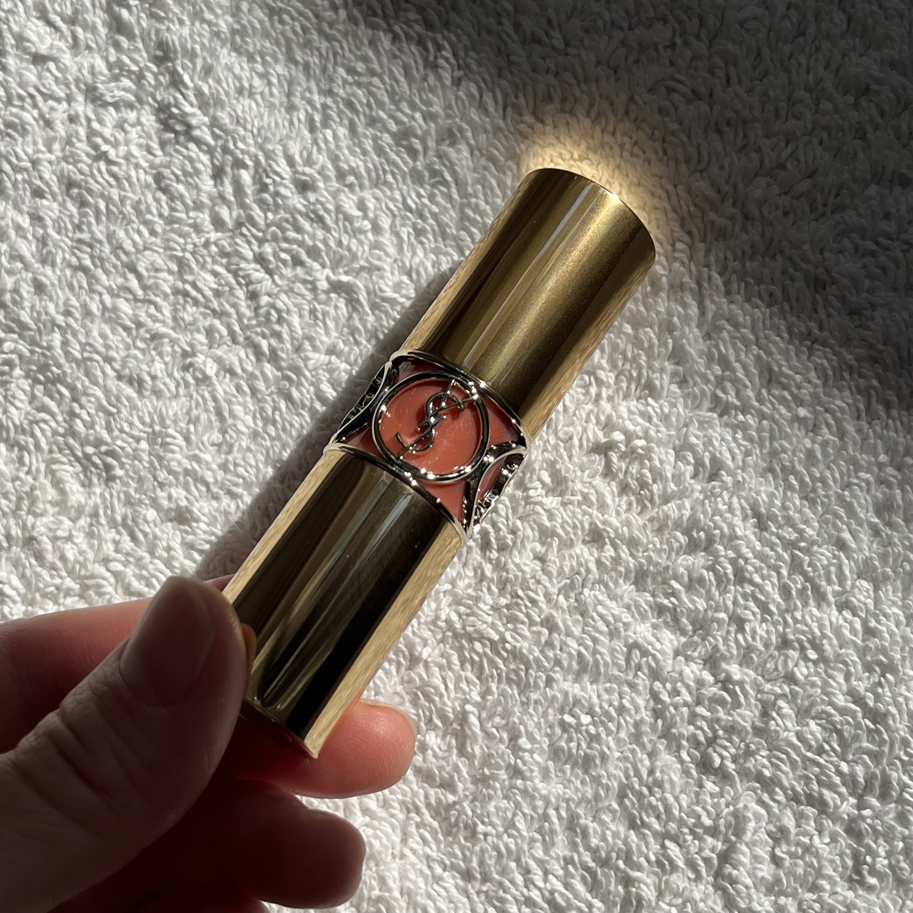 ルージュ ヴォリュプテ シャイン/YVES SAINT LAURENT BEAUTE/口紅を使ったクチコミ（1枚目）