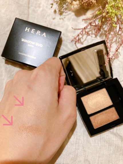 シャドウデュオ/HERA/アイシャドウパレットを使ったクチコミ(3枚目)