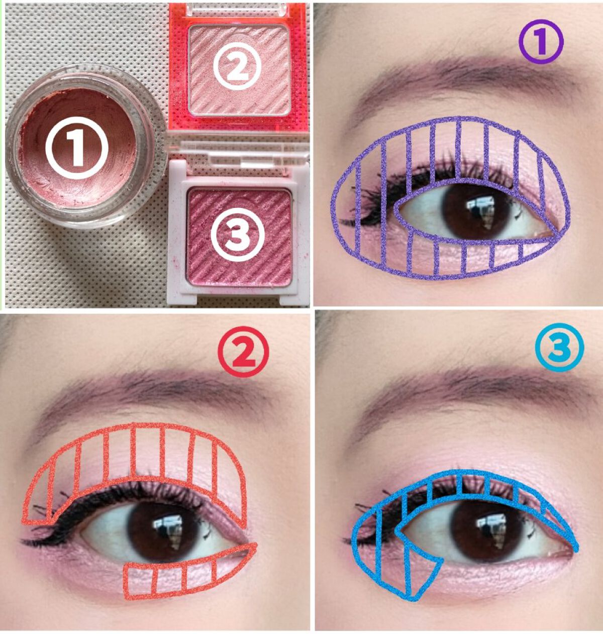 アイシャドウ アップルベリー/アイスクリームパーラー コスメティクス/単色アイシャドウを使ったクチコミ（2枚目）