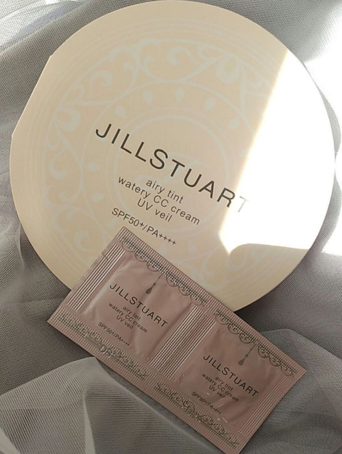 エアリーティント ウォータリー CCクリーム UVヴェール/JILL STUART/CCクリームを使ったクチコミ(1枚目)