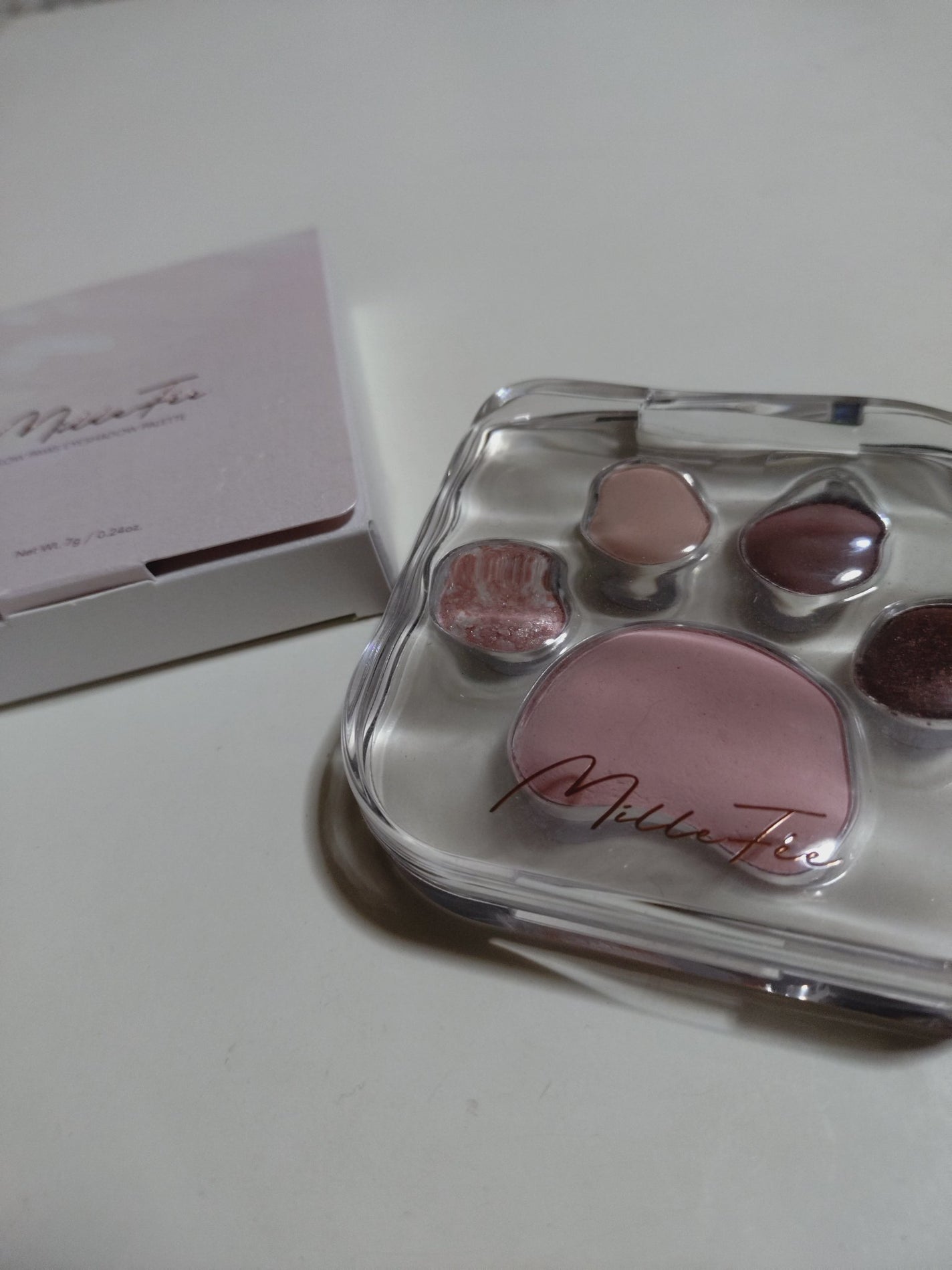 ミャオパウズアイシャドウパレット/MilleFée/アイシャドウパレットを使ったクチコミ(1枚目)