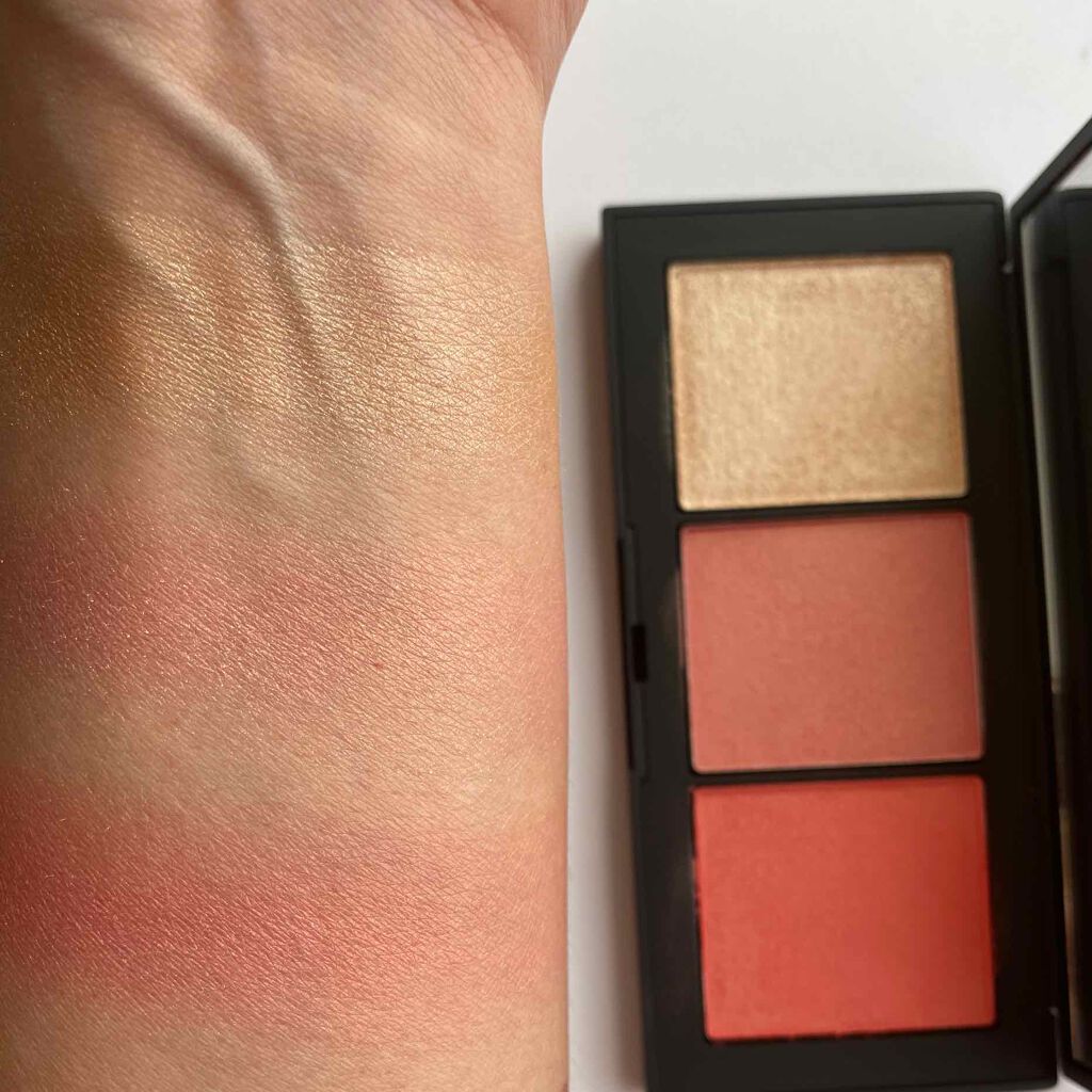 オーガズムX チークパレット/NARS/パウダーチークを使ったクチコミ（2枚目）