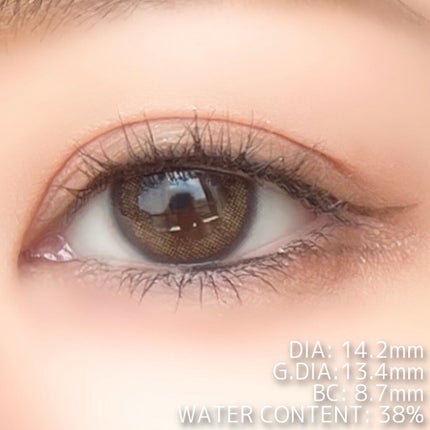 アンジョルノ/en Giorno/カラーコンタクトレンズを使ったクチコミ(7枚目)