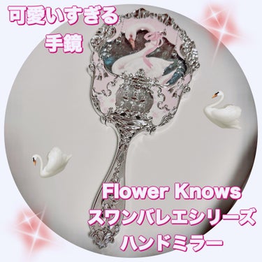 スワンバレエシリーズ ハンドミラー/FlowerKnows/その他化粧小物を使ったクチコミ（1枚目）