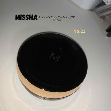 M クッション ファンデーション(プロカバー)/MISSHA/クッションファンデーションを使ったクチコミ（1枚目）