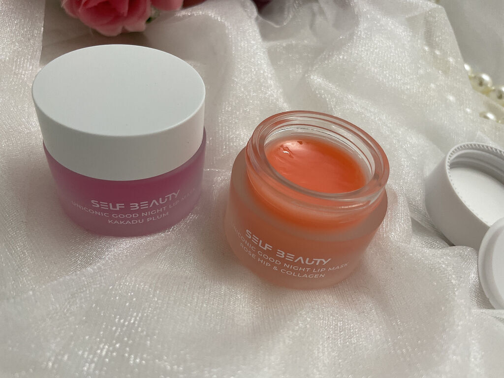 ユニコーングッドナイトリップマスク カカドゥプラム/SELF BEAUTY/リップマスクを使ったクチコミ（2枚目）
