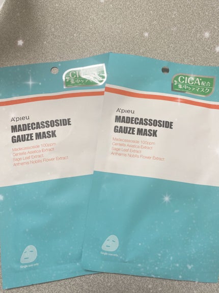 マデカソ CICAシートマスク/A’pieu/シートマスク・パックを使ったクチコミ(1枚目)