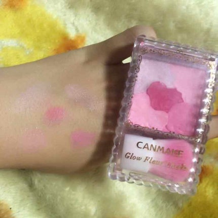 グロウフルールチークス/キャンメイク/パウダーチークを使ったクチコミ(2枚目)