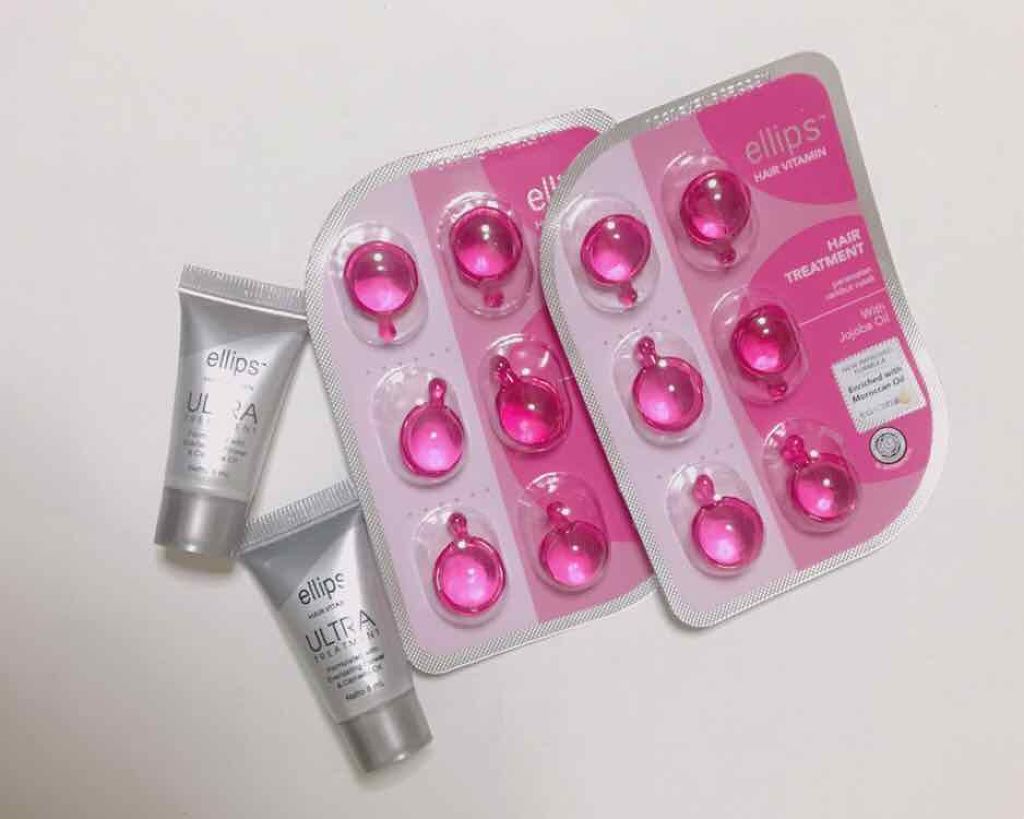 ヘアーオイル【トリートメント】/ellips/ヘアオイルを使ったクチコミ（1枚目）