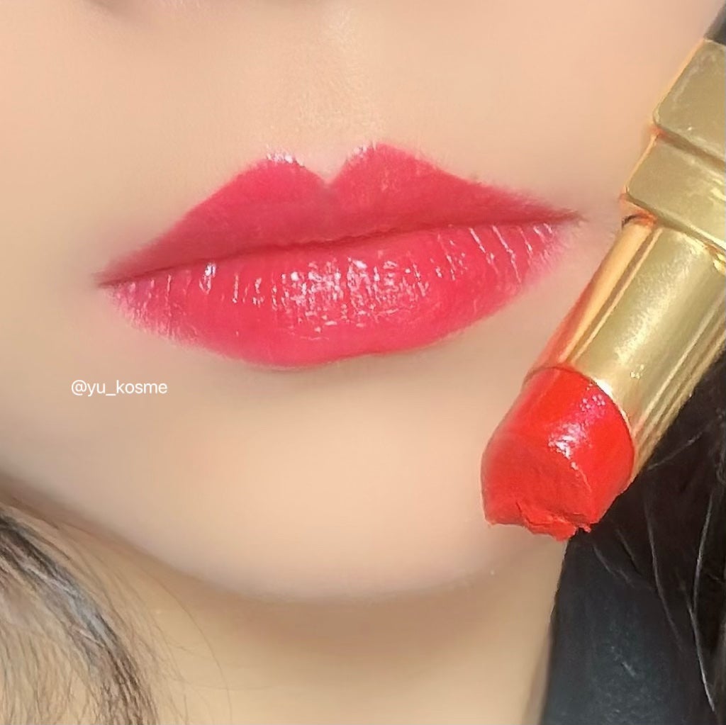 ルージュ ココ フラッシュ/CHANEL/口紅を使ったクチコミ(3枚目)