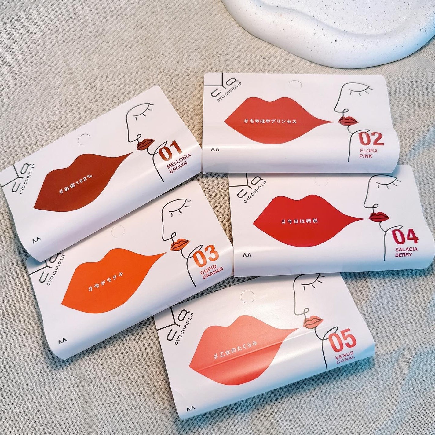 キューピッドリップ/CYQ/口紅を使ったクチコミ(2枚目)