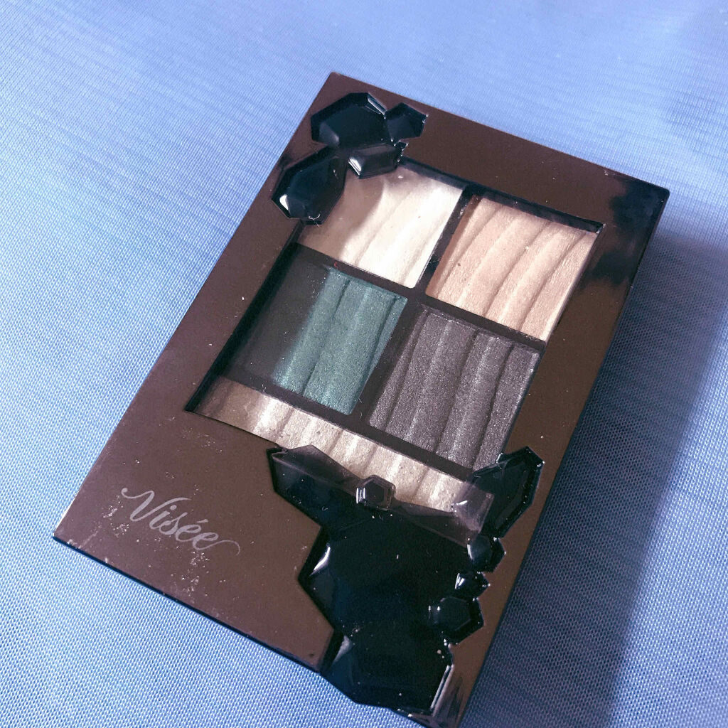 リシェ シマーリッチ アイズ GR-6 グリーン系/Visée/アイシャドウパレットを使ったクチコミ（1枚目）
