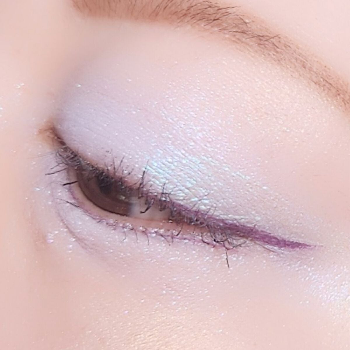 EYE OPENING LINER/UZU BY FLOWFUSHI/リキッドアイライナーを使ったクチコミ(2枚目)