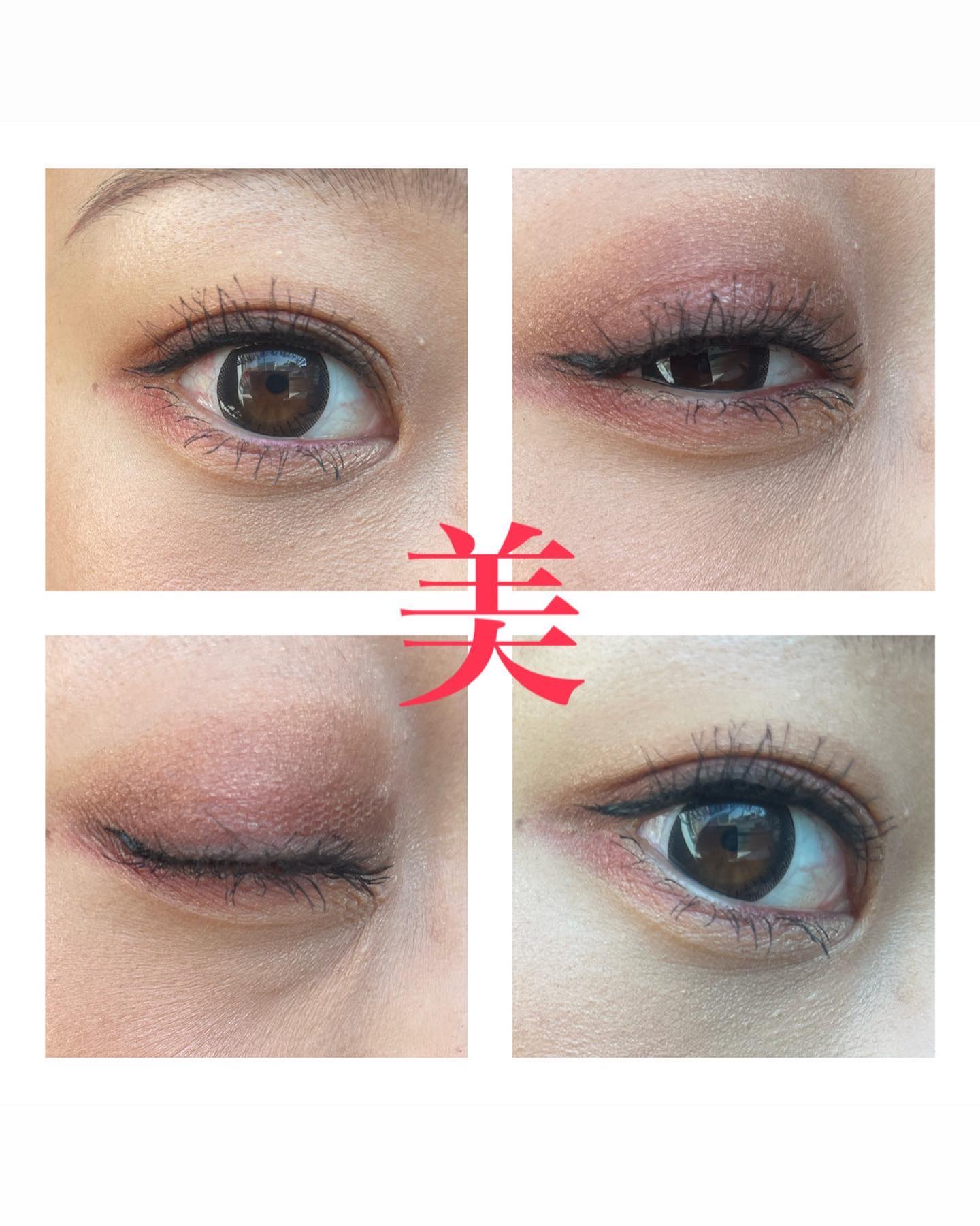 &be パレットアイシャドウ スパイスレッド/＆be/アイシャドウパレットを使ったクチコミ（3枚目）