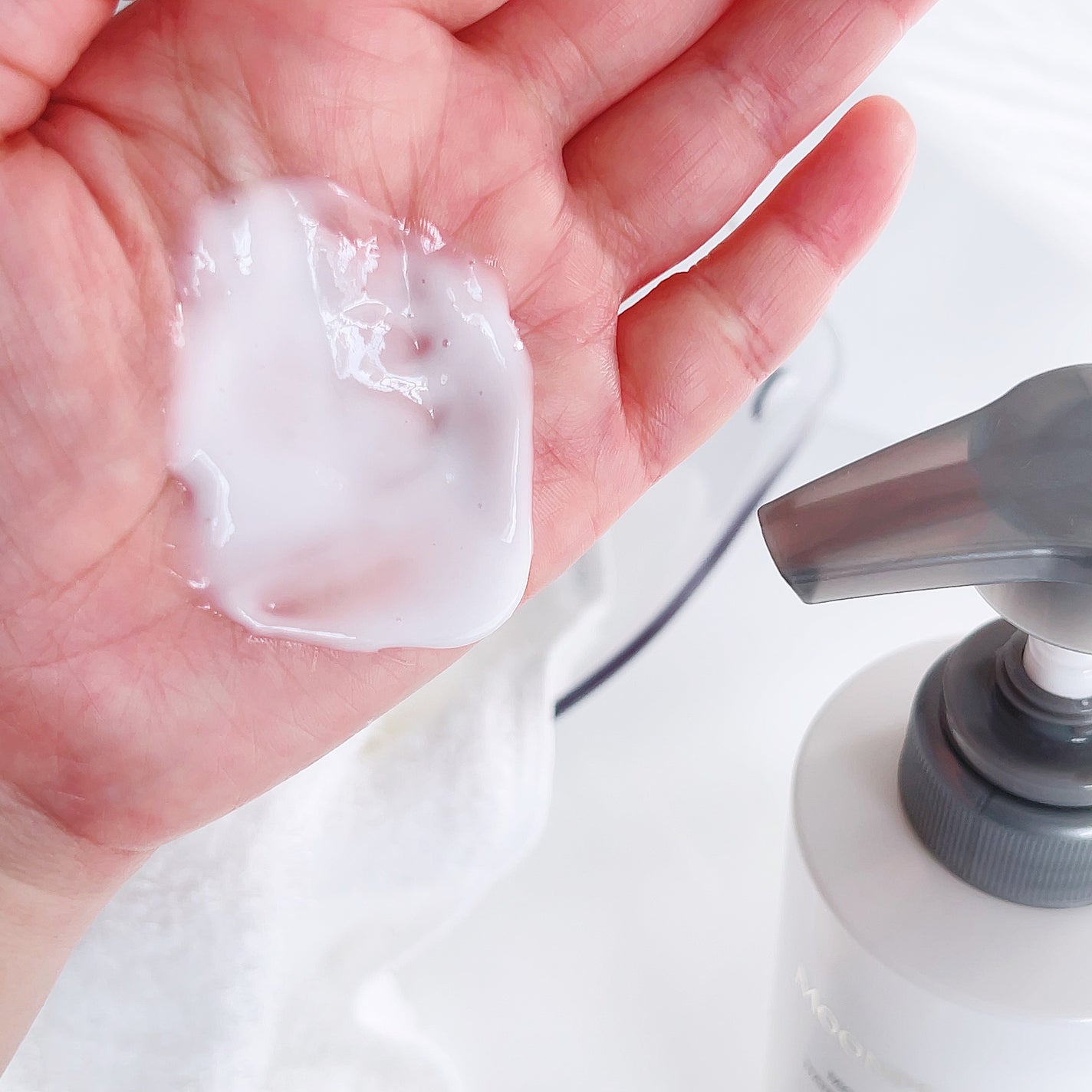 ムーンパール モイスチャー ヘアシャンプー/ヘアトリートメント/ミキモト コスメティックス/市販シャンプーを使ったクチコミ(6枚目)