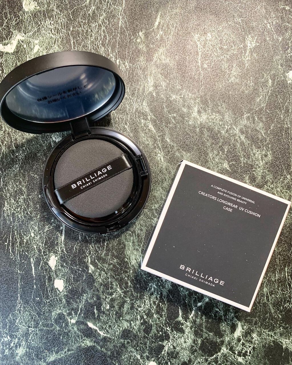 クリエイターズ ロングウェア UV クッション/ブリリアージュ/クッションファンデーションを使ったクチコミ（1枚目）