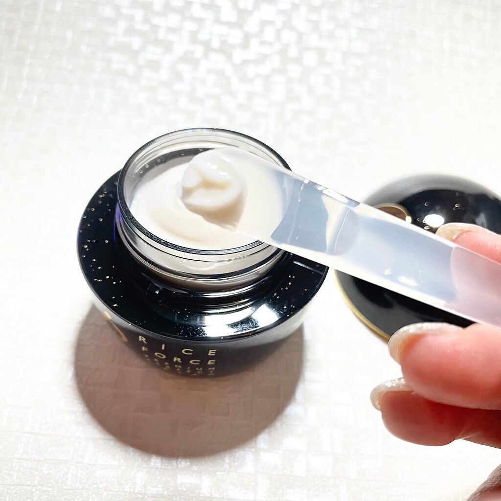 プレミアムパーフェクトクリーム/ライスフォース/フェイスクリームを使ったクチコミ(2枚目)