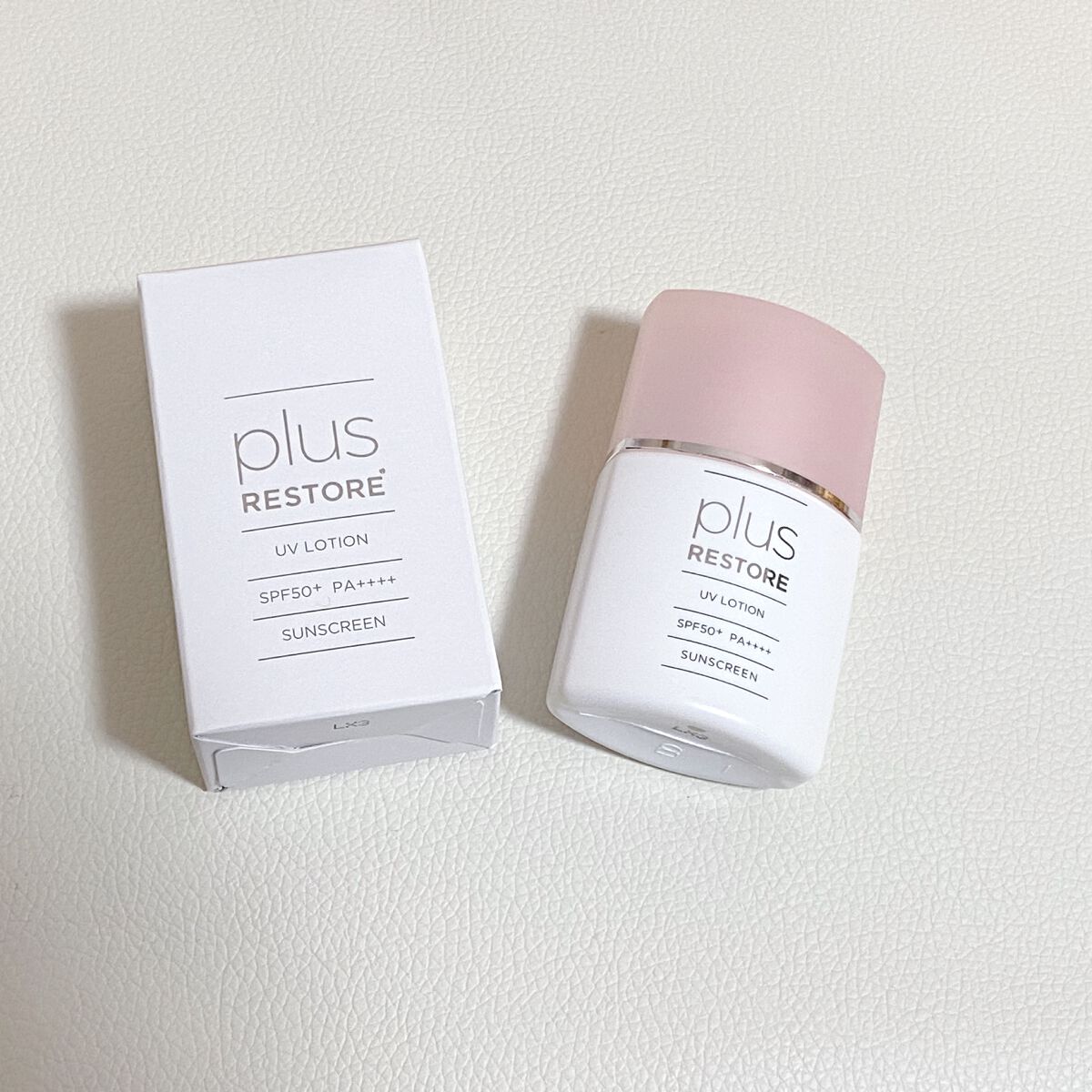 UVローション/PLUSRESTORE/日焼け止めローションを使ったクチコミ（1枚目）