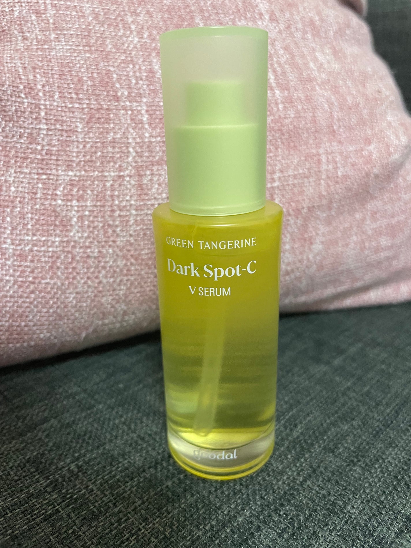 グリーンタンジェリン ビタC ダークスポットケアセラム/goodal/美容液を使ったクチコミ(1枚目)