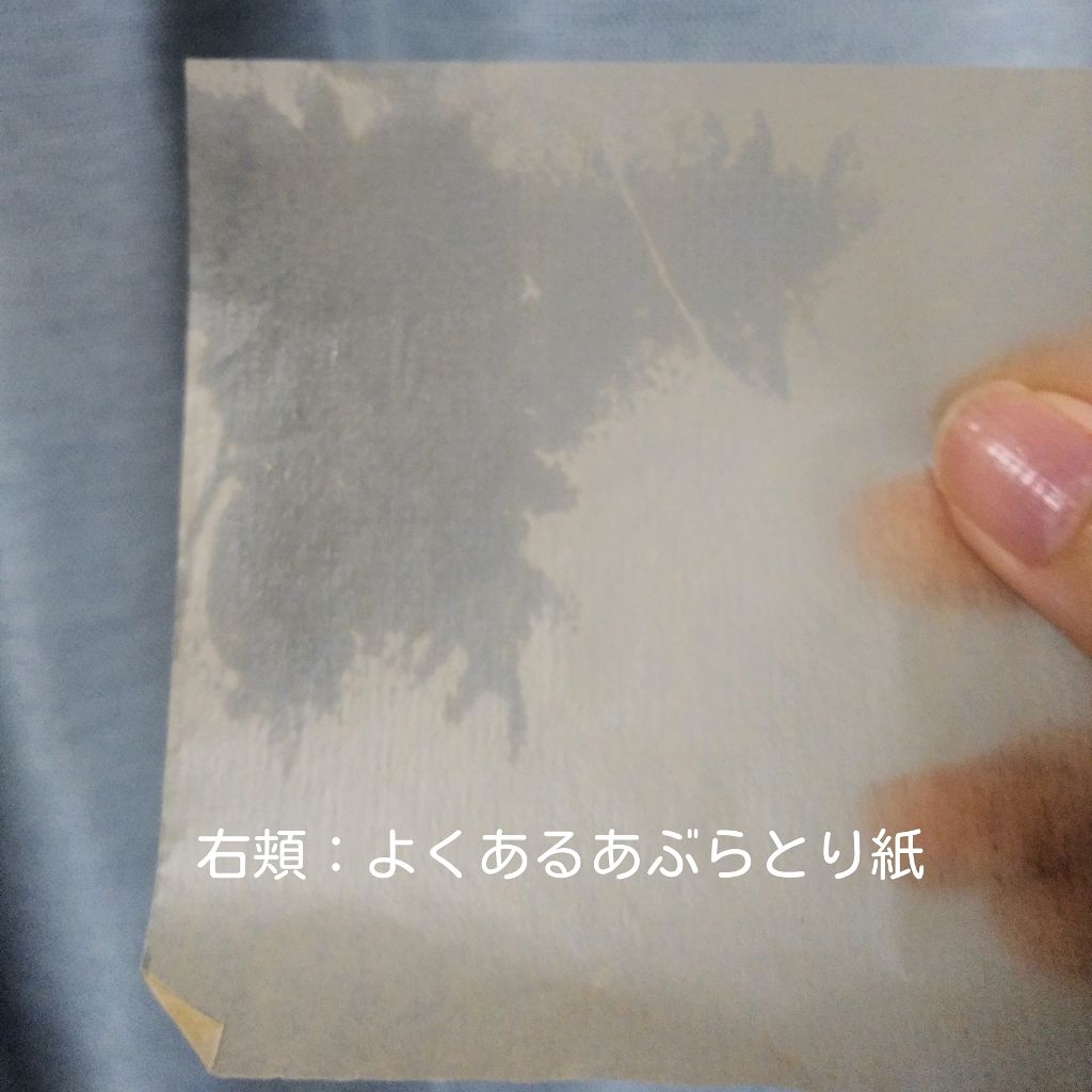 汗もスッキリあぶらとりフィルム/SHISEIDO/あぶらとり紙を使ったクチコミ(2枚目)