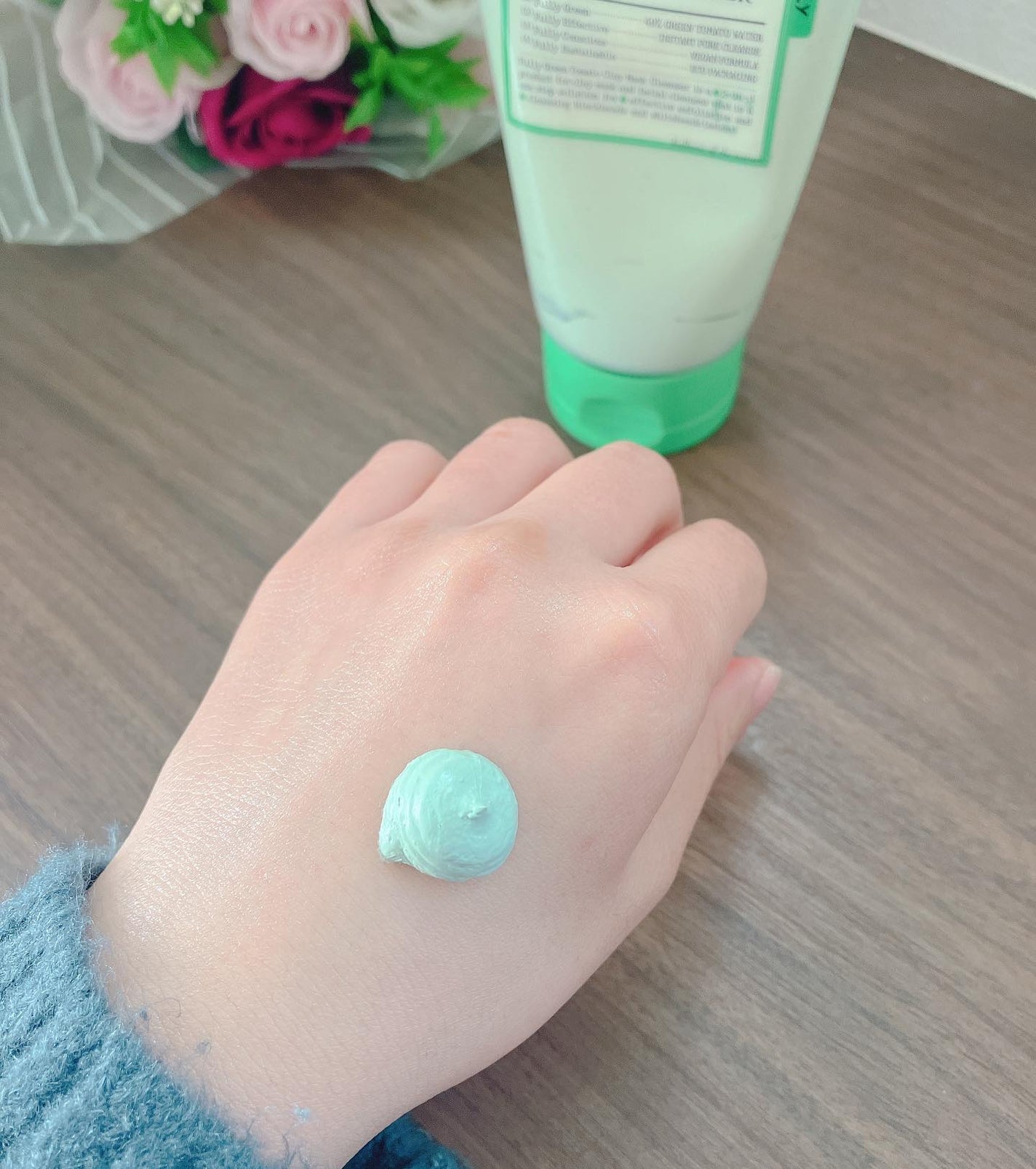 グリーントマトクレイマスククレンザー/FULLY/洗い流すパック・マスクを使ったクチコミ(6枚目)