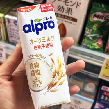 ALPRON alpro オーツミルクのクチコミ「ALPRON　alpro オーツミルク　250ml

178円（税抜）　193円（税込）

オ.....」（2枚目）