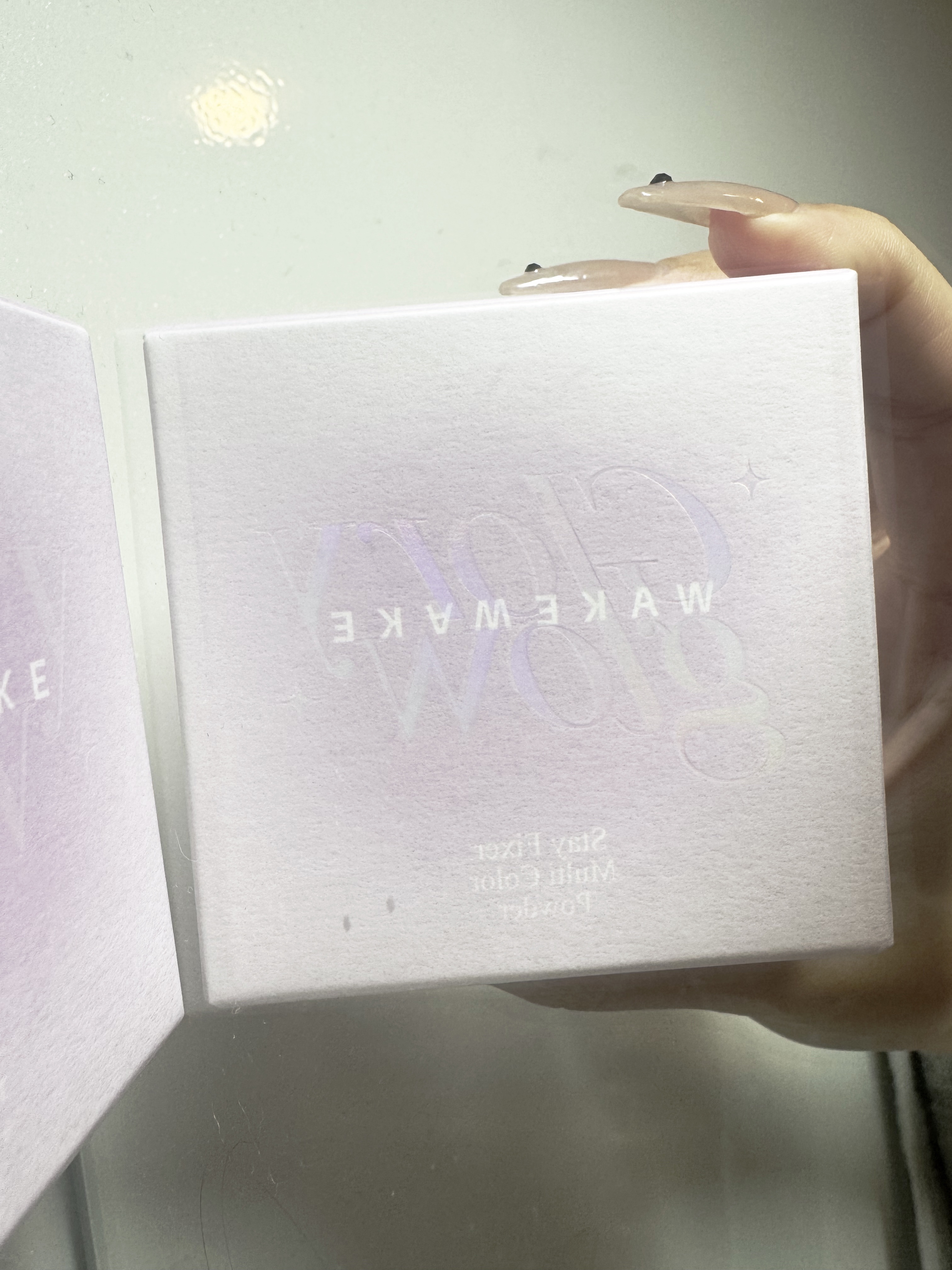 ステイフィクサーマルチカラーパウダー/wakemake/ルースパウダーを使ったクチコミ（1枚目）