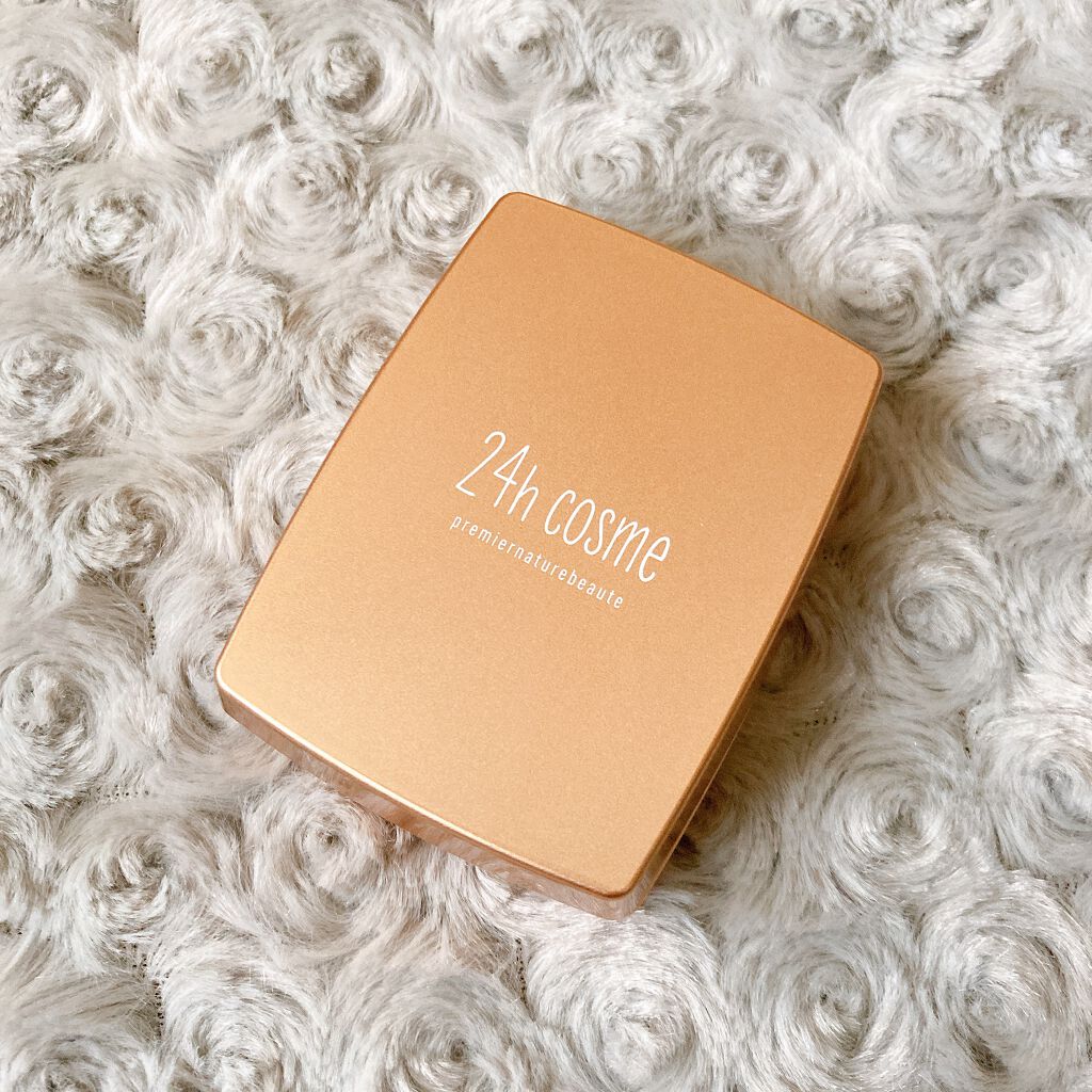 24 ミネラルモイストパウダーファンデ/24h cosme/パウダーファンデーションを使ったクチコミ(1枚目)