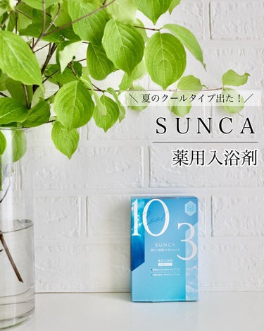 SUNCA [医薬部外品] SUNCA 入浴剤クール アソート8錠のクチコミ「私のお気に入りの入浴相「SUNCA」から
夏におすすめのクールタイプが出たよ！

『その瞬間私.....」（1枚目）