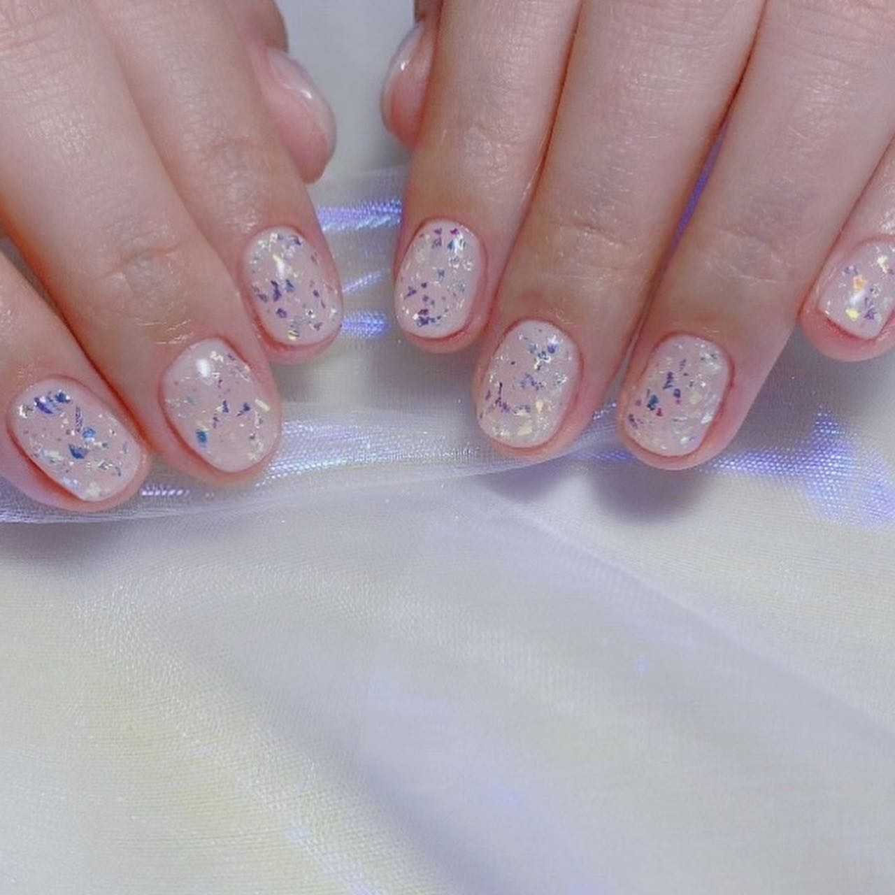 #ネイル,#グリッターネイル,#ラメネイルのネイルデザイン
