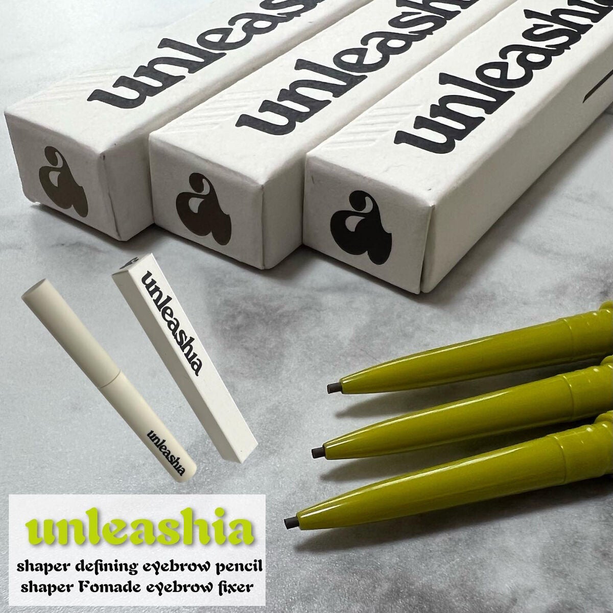 シェイパーディファイニングアイブロウペンシル/unleashia/アイブロウペンシルを使ったクチコミ(1枚目)