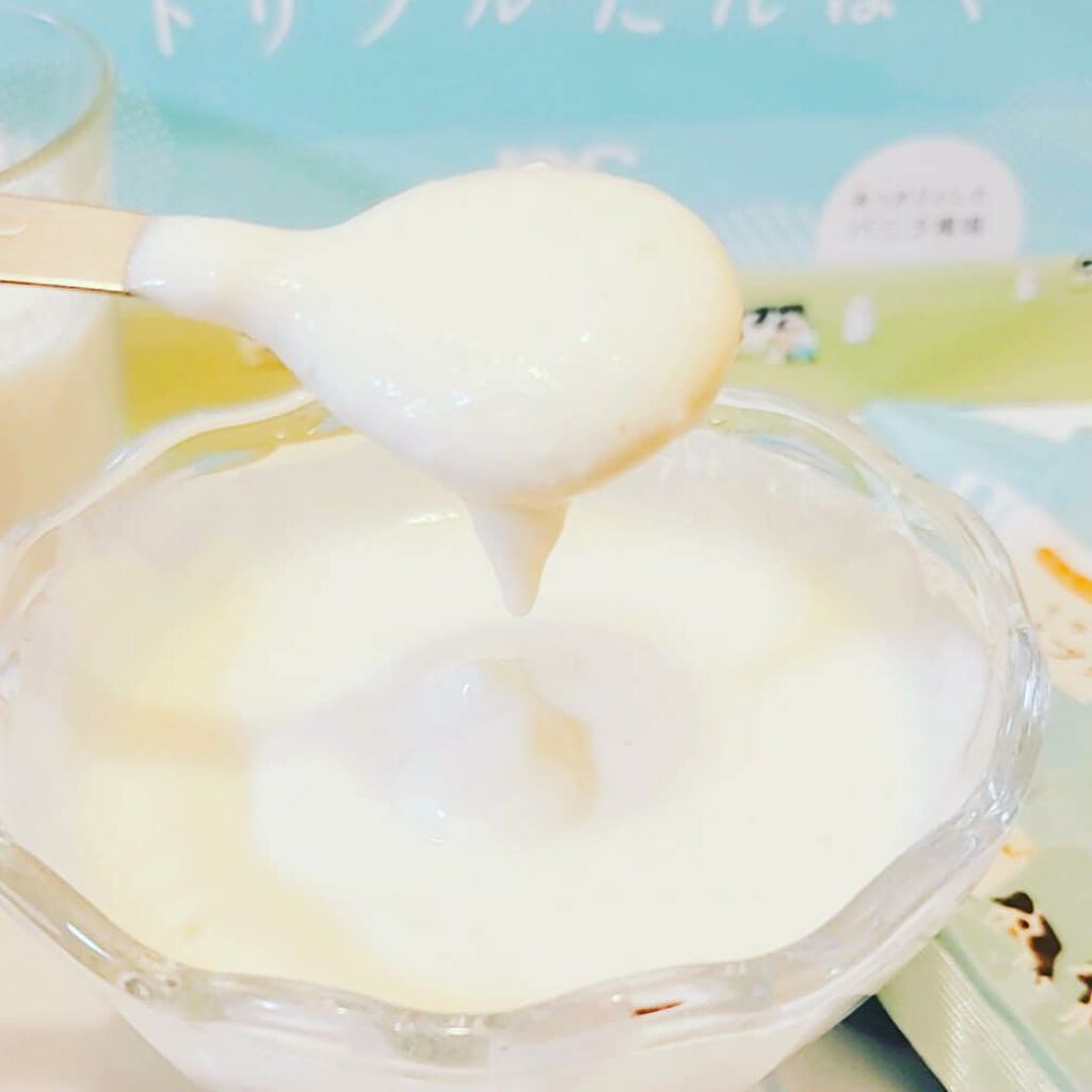 ミライサポート トリプルたんぱく/シャルレ/健康サプリメントを使ったクチコミ（3枚目）