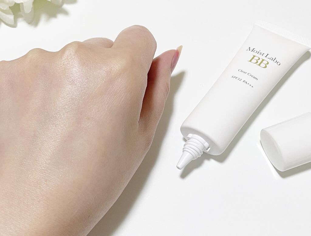 モイストラボ 透明BBクリーム/Moist Labo/BBクリームを使ったクチコミ（3枚目）