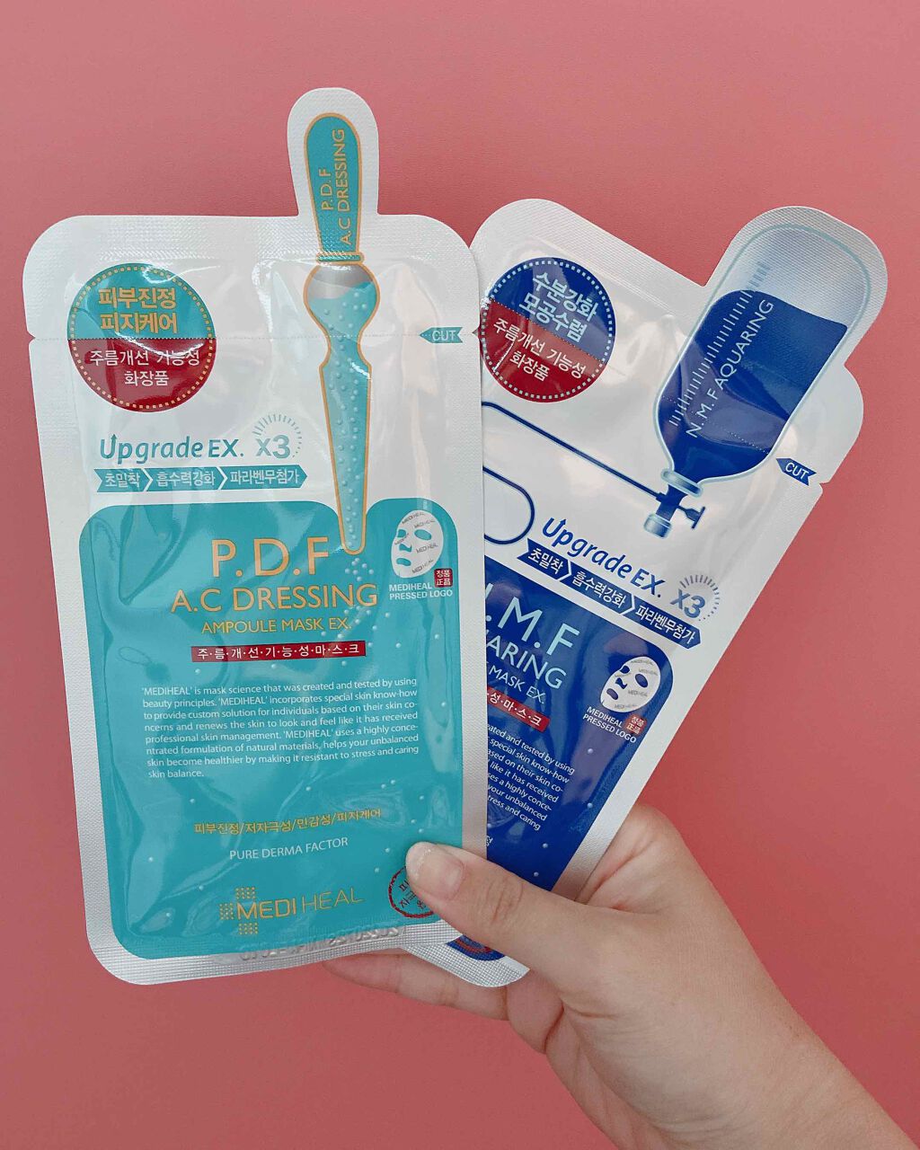 N.M.FアクアアンプルマスクJEX/MEDIHEAL/シートマスク・パックを使ったクチコミ（1枚目）