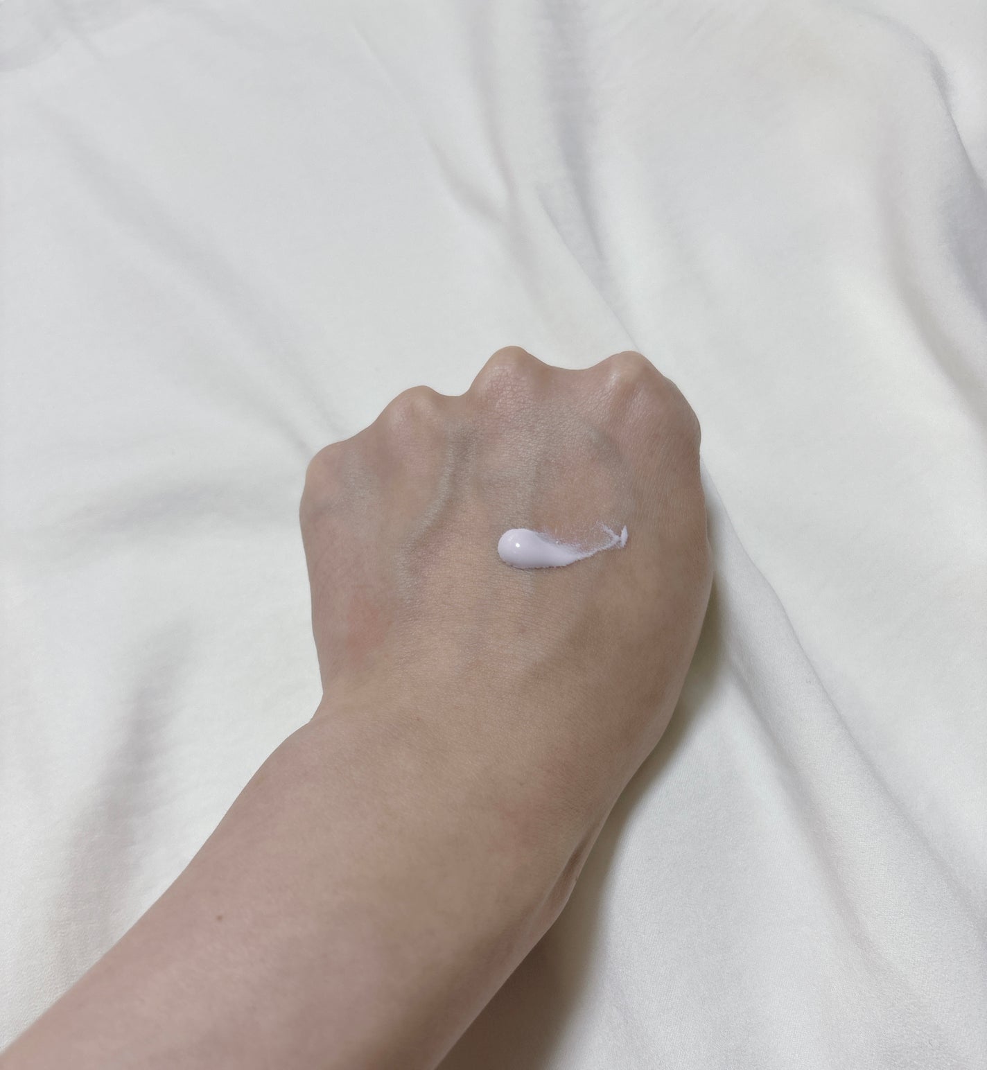 ダルバ ウォータフル トーンアップ サンクリーム(パープル)/ダルバ/日焼け止めクリームを使ったクチコミ(2枚目)