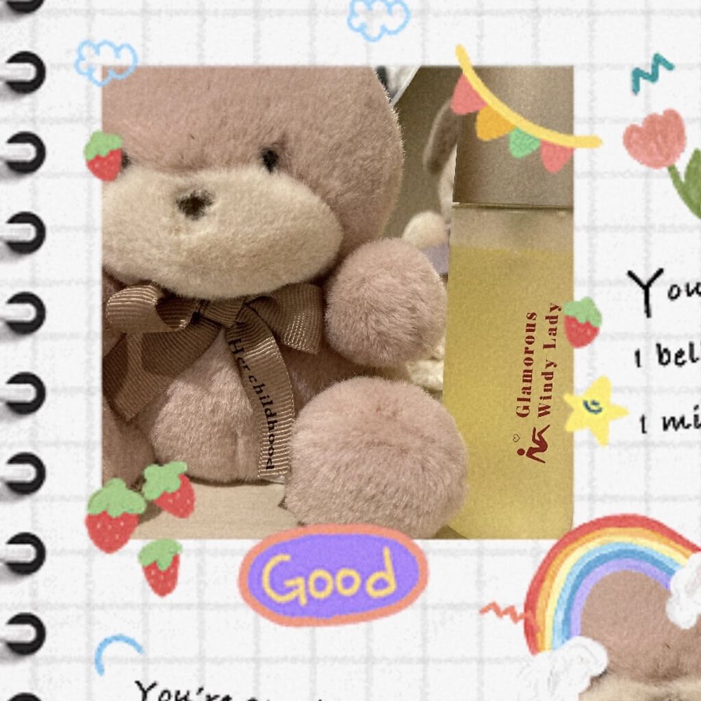 ヘアオイル グラマラスウィンディーレディ/uka/ヘアオイルを使ったクチコミ（1枚目）