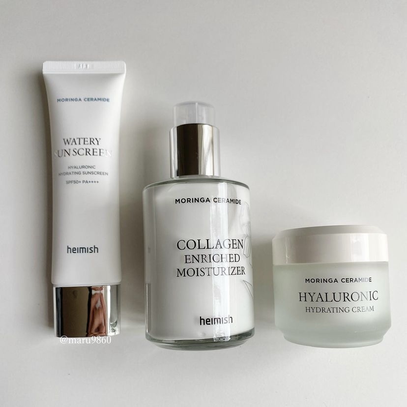 モリンガ セラミド コラーゲン エンリッチド モイスチャライザー/heimish/乳液を使ったクチコミ（3枚目）