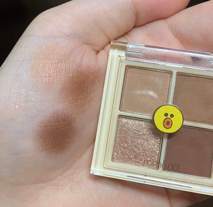 ベターザンアイズ ミニ/rom&nd/アイシャドウパレットを使ったクチコミ(2枚目)
