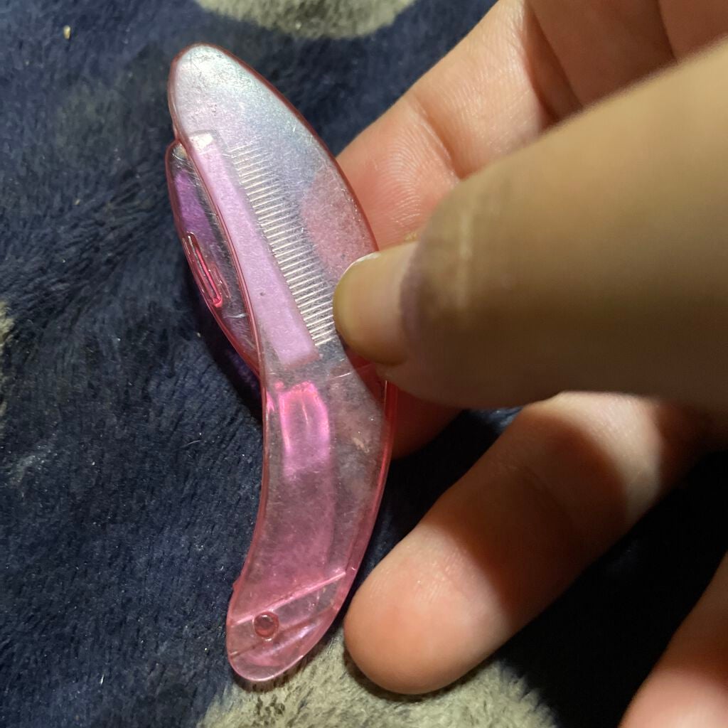 マスカラコーム メタルN(ナチュラル)/チャスティ/その他化粧小物を使ったクチコミ(1枚目)