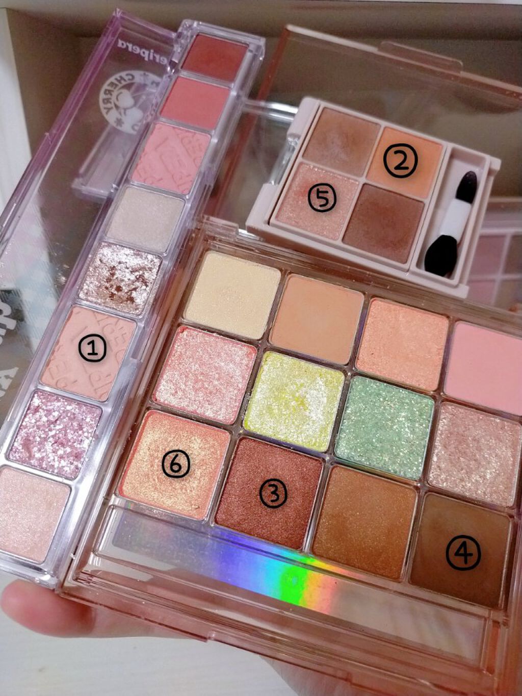 グラムチェンジマルチパレット/A.BLACK/マルチパレットを使ったクチコミ（2枚目）